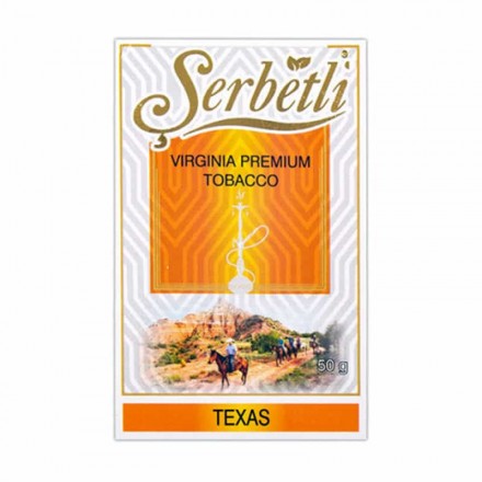 Табак Serbetli Texas 50 грамм (жуйка с цитрусом)