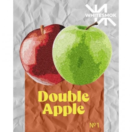 Табак White Smok Apple Double 50 грам (подвійне яблуко)
