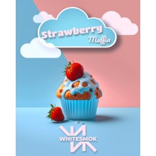 Тютюн White Smok Strawberry Muffin 50 грам (клубничне тістечко зі вершками)