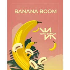 Тютюн White Smok Banan Boom 50 грам (банан зі вершковою нотою)