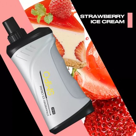 Одноразка SMPO Strawberry Ice Cream 10000 затяжок