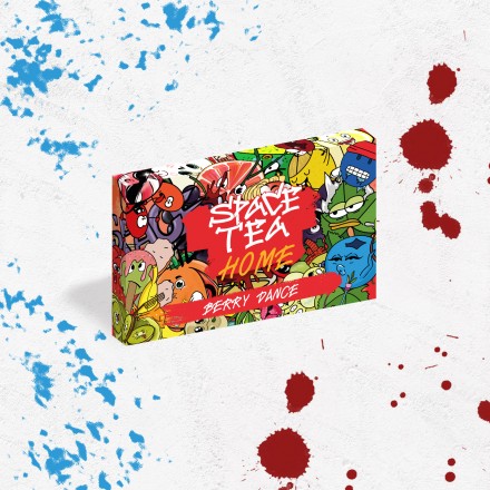 Безникотиновая смесь Space Tea Berry Dance 40 грамм (ягоди)