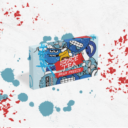 Безникотиновая смесь Space Tea Brain Freeze 40 грамм (лед ментол)