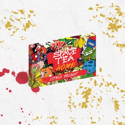 Безникотиновая смесь Space Tea Citrus Delight 40 грамм (цитрус)