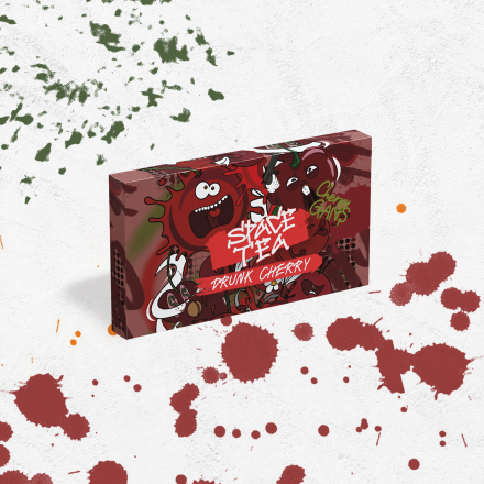 Безникотиновая смесь Space Tea Drunk Cherry 40 грамм (пьяная вишня)