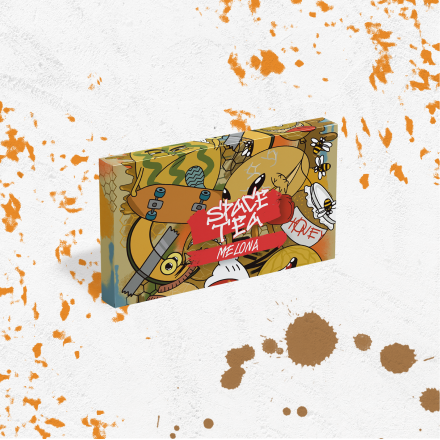 Безникотиновая смесь Space Tea Melona 40 грамм (дыня)