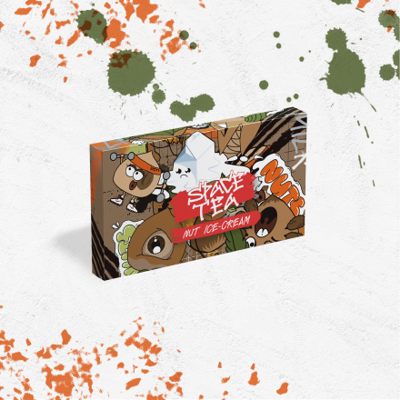 Безникотиновая смесь Space Tea Nut Ice Cream 40 грамм (ореховое мороженое)