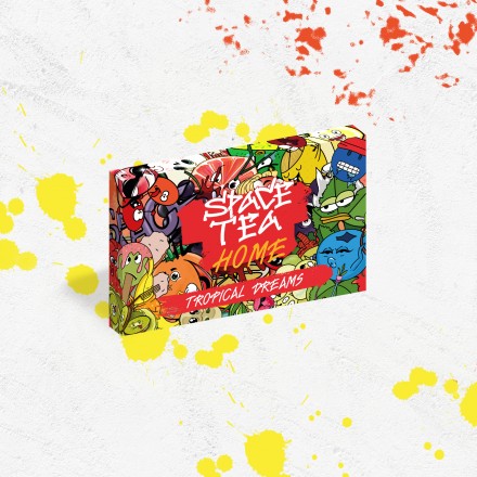 Безникотиновая смесь Space Tea Tropical Dreams 40 грамм (тропический сон)