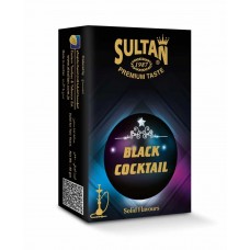 Тютюн Sultan Black Coctail 50 грам (чорний коктейль)