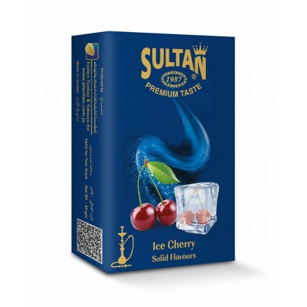 Тютюн Sultan Ice Cherry 50 грам (крижана вишня)