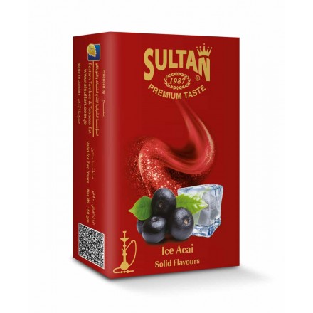 Табак Sultan Ice Acai 50 грамм (ледяной асаи)
