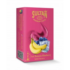 Тютюн Sultan Ice Banana Blueberry 50 грам (крижаний банан чорниці)