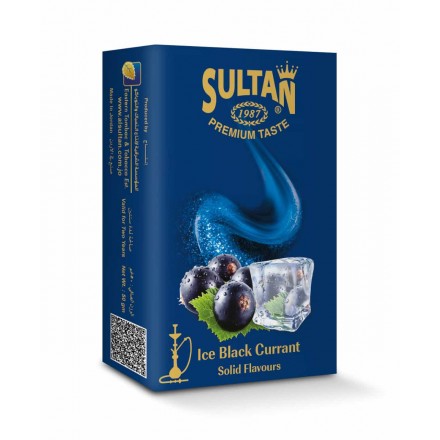 Тютюн Sultan Ice Black Currant 50 грам (крижана чорна смородина)