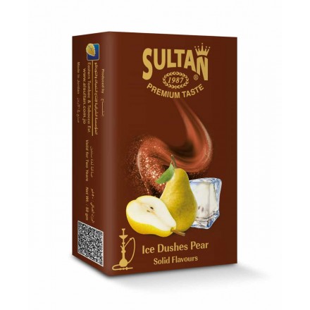 Тютюн Sultan Ice Dushes Pear 50 грам (крижана груша)