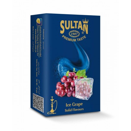Табак Sultan Ice Grape 50 грамм (ледяной виноград)