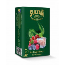 Тютюн Sultan Ice Grape Berry 50 грам (крижана ягода з виноградом)