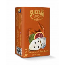 Тютюн Sultan Ice Guanabana Blood Orange 50 грам (цедра апельсина диня грейпфрут лід)
