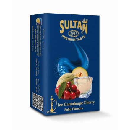 Табак Sultan Ice Cantaloupe Cherry 50 грамм (ледяная дыня с вишней)
