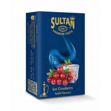 Тютюн Sultan Ice Cranberry 50 грам (крижана журавлина)