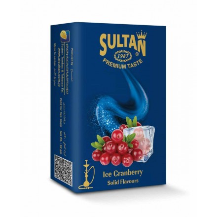 Табак Sultan Ice Cranberry 50 грамм (ледяная клюква)