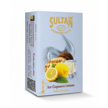 Табак Sultan Ice Cupuacu Lemon 50 грамм (дыня лимон лёд)