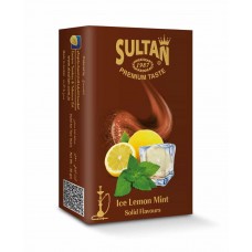 Тютюн Sultan Ice Lemon Mint 50 грам (крижаний лимон з м'ятою)