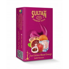 Табак Sultan Ice Litchee Blood Orange 50 грамм (ледяной личи с сицилийским апельсином)