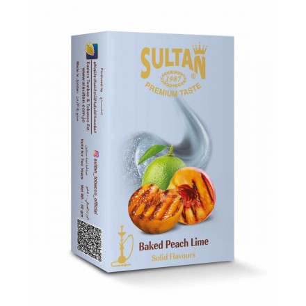 Табак Sultan Baked Peach Lime 50 грамм (жареный персик с лаймом)