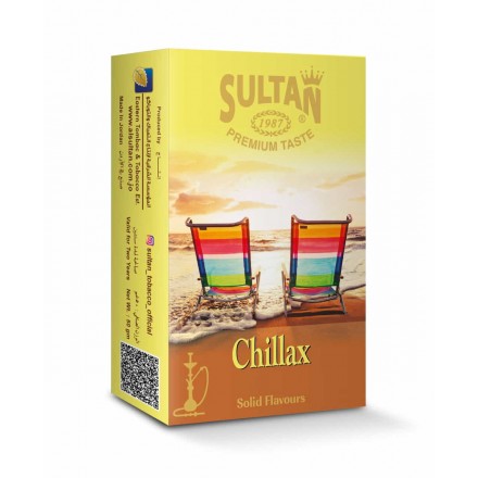 Тютюн Sultan Chillax 50 грам (лікер зливу чорниці)