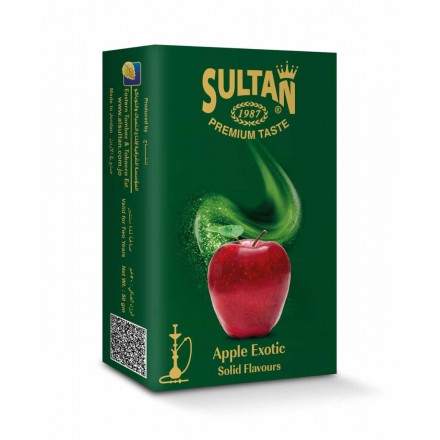 Табак Sultan Apple Exotic 50 грамм (красное яблоко)