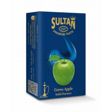 Тютюн Sultan Green Apple 50 грам (зелене яблуко)
