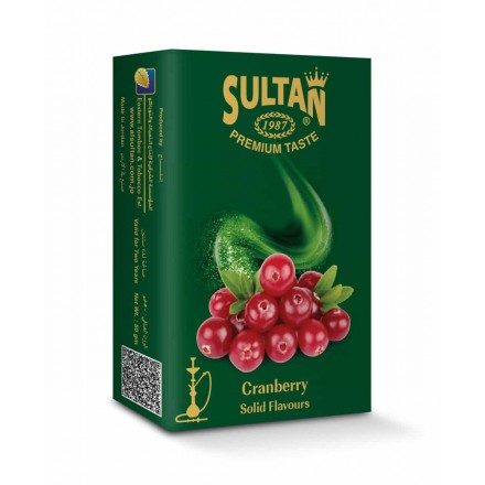 Табак Sultan Cranberry 50 грамм (клюква)