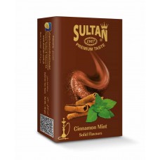 Тютюн Sultan Cinnamon Mint 50 грам (кориця м'ята)
