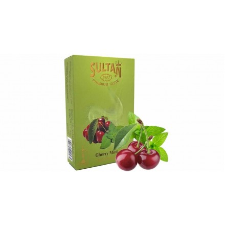 Табак Sultan Cherry Mint 50 грамм (вишня мята)