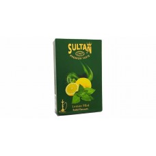 Тютюн Sultan Lemon Mint 50 грам (лимон м'ята)