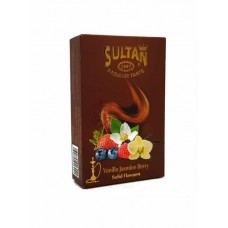 Тютюн Sultan Vanilla Jasmine Berry 50 грам (ваніль жасмин та лісова ягода)