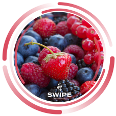 Безнікотинова суміш Swipe Triple Berry Fizz 250 г (суниця малина м'ята чорниця)