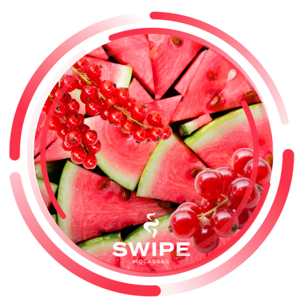 Безнікотинова суміш Swipe Watermelon Curran 250 г (арбуз смородина)