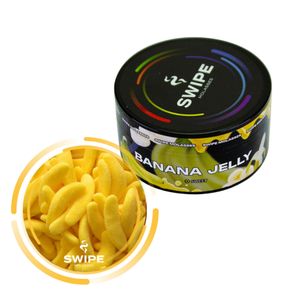 Безнікотинова суміш Swipe Banana Jelly 50 грам (бананове желе)