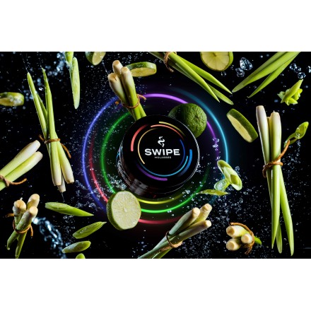 Безникотиновая смесь Swipe Lemongrass 50 грамм (лемонграсс)