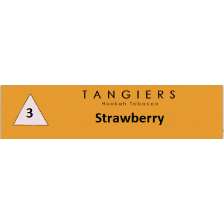 Тютюн Tangiers #3 Noir Strawberry 100 грам (полуниця)