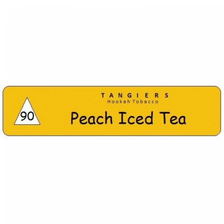 Табак Tangiers #90 Noir Peach Iced Tea 100 грамм (персиковый чай со льдом)