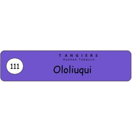 Табак Tangiers #111 Burley Ololiuqui 250 грамм (микс колы и лайма)