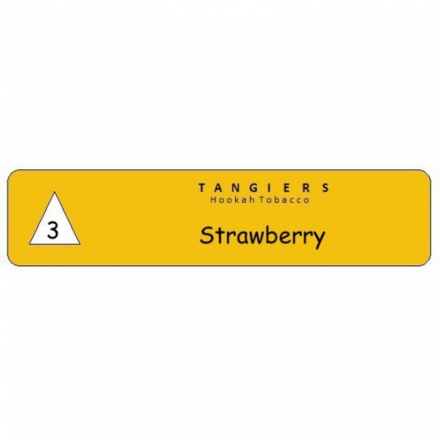 Тютюн Tangiers #3 Noir Strawberry 250 грам (полуниця)