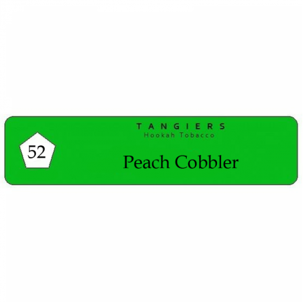 Табак Tangiers #52 Birquq Peach Cobbler 250 грамм (персик с нотками шоколада корицы и печенья)