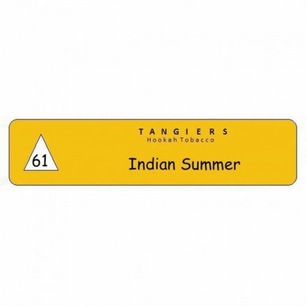 Табак Tangiers #61 Noir Indian Summer 250 грамм (вишня лимон и цветочные нотки)