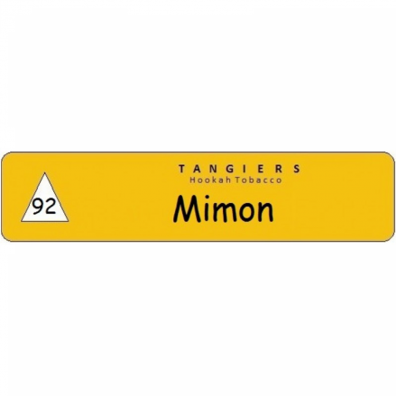 Табак Tangiers #92 Noir Mimon 250 грамм (мята и лимон)