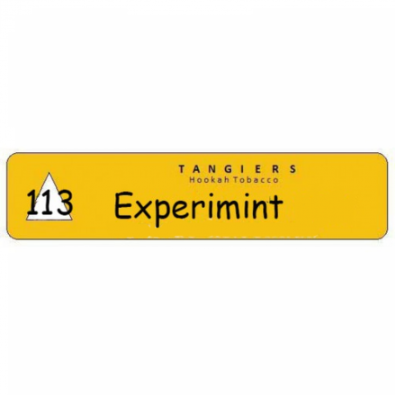 Табак Tangiers #113 Noir Experimint 250 грамм (экспериминт-мятная жвачка)