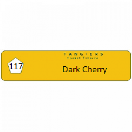 Табак Tangiers #117 Noir Dark Cherry 50 грамм (темная вишня)