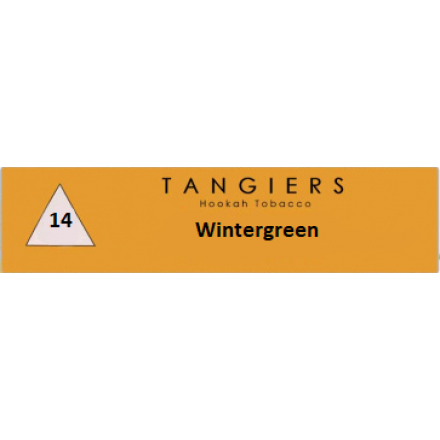 Табак Tangiers #14 Noir Wintergreen 250 грамм (ледяная хвоя)